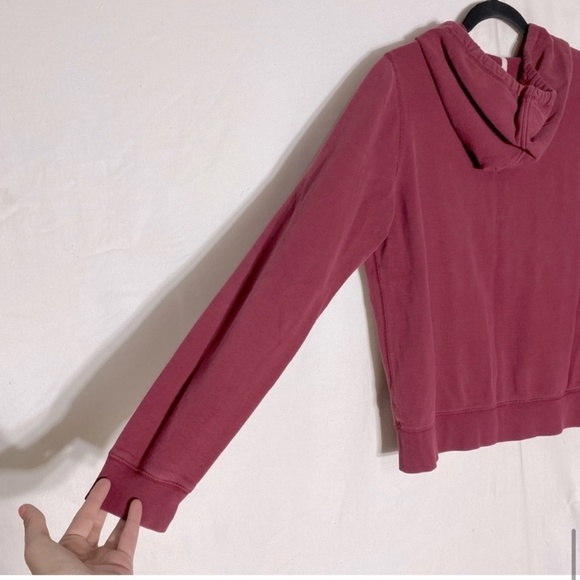 Vintage Y2K Polo Jeans Company Red Zip Hoodie XL - Picture 10 of 11